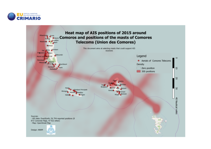 Recruiting expertise for AIS network implementation in Comoros