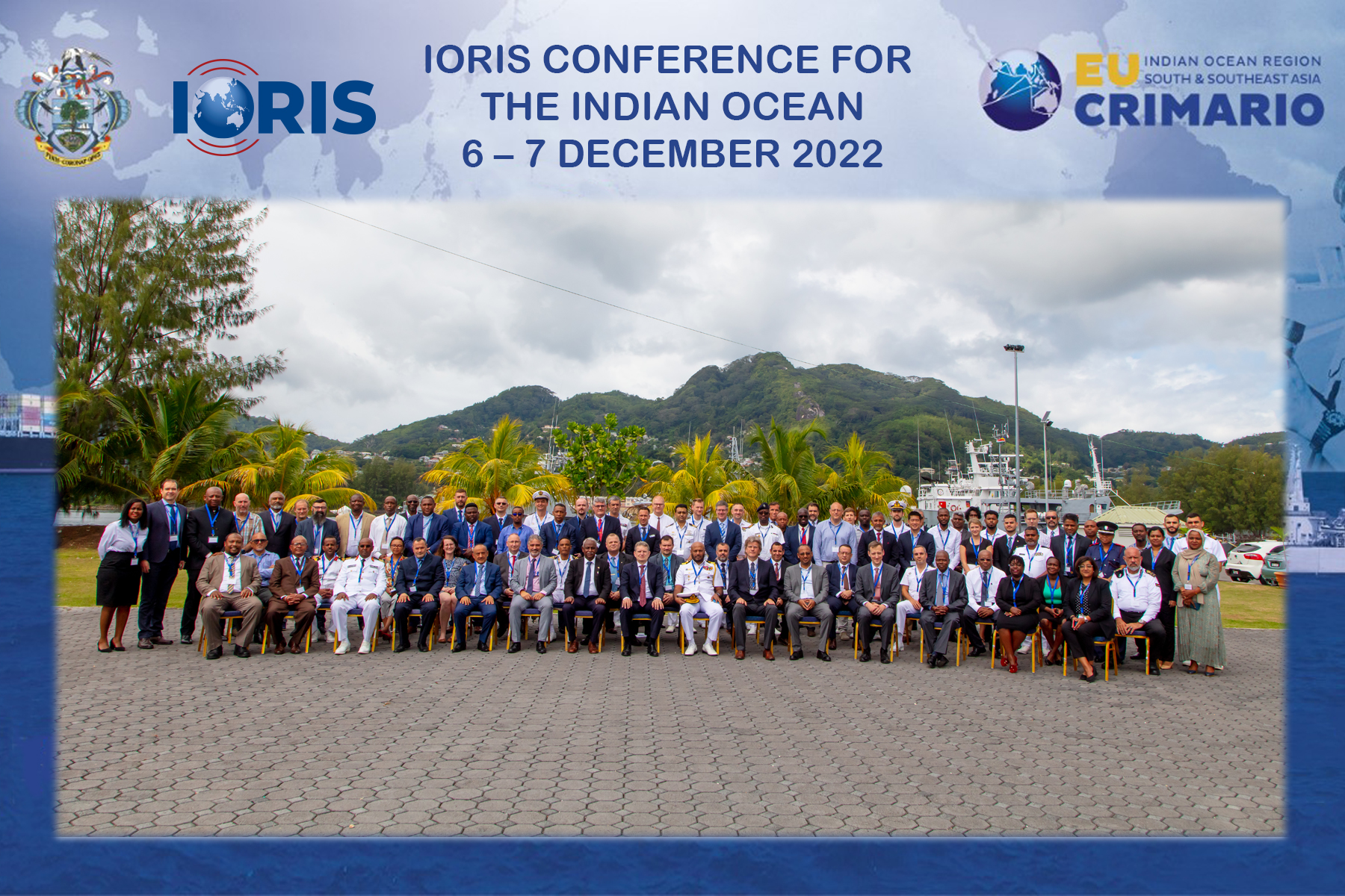 Family picture of participants at the IORIS CONFERENCE FOR THE INDIAN OCEAN 6-7 December 2022